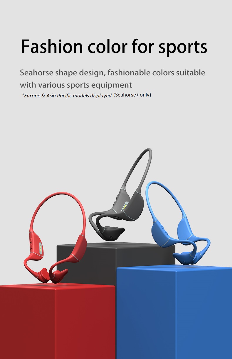 Fashion Colour Bone Conduction Seahorse Models